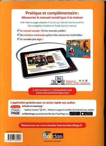 Produktbild: Buena onda, espagnol LV2, 4e A1-A1+, cycle 4 : cahier d'activit&eacute;s