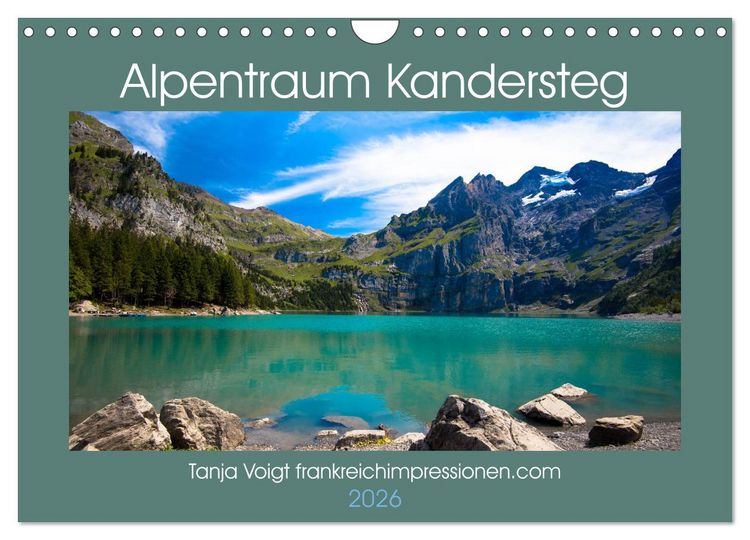 Produktbild: Alpentraum Kandersteg (Wandkalender 2026 DIN A4 quer), CALVENDO Monatskalender