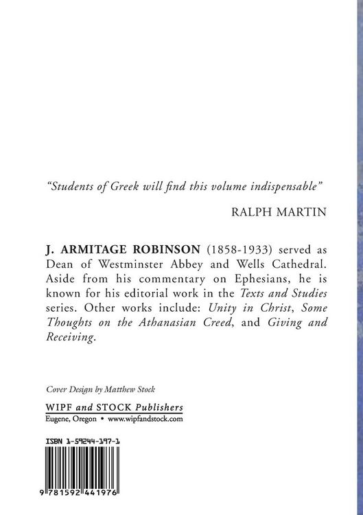 Produktbild: St. Paul's Epistle to the Ephesians