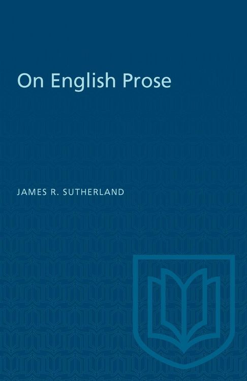 Produktbild: On English Prose