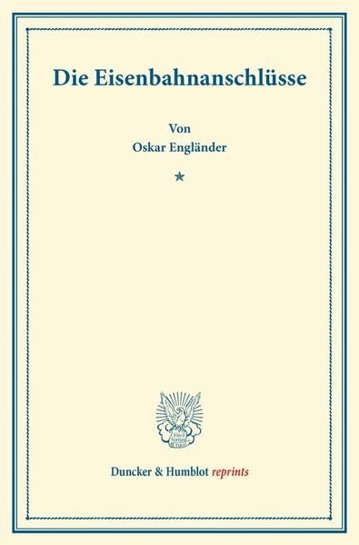Produktbild: Die Eisenbahnanschl&uuml;sse.
