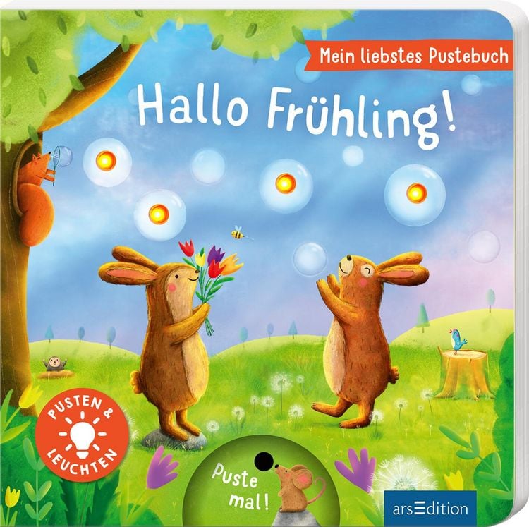 Produktbild: Mein liebstes Pustebuch &ndash; Hallo Fr&uuml;hling!