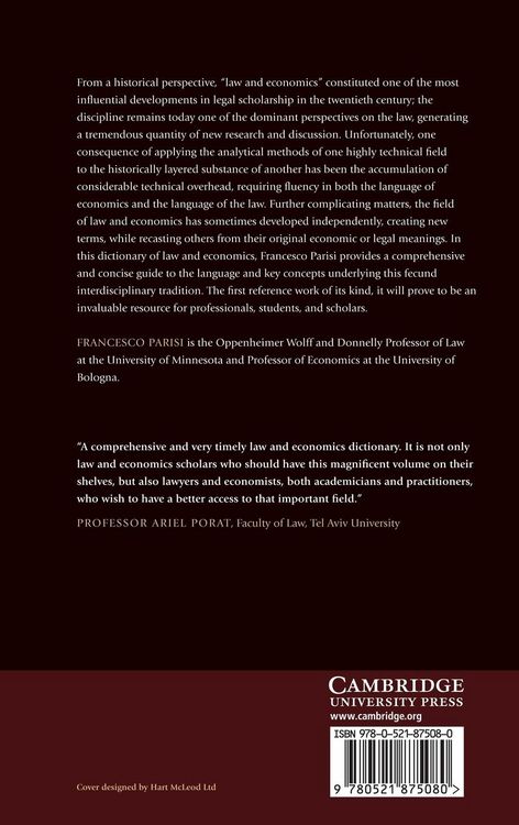 Produktbild: The Language of Law and Economics