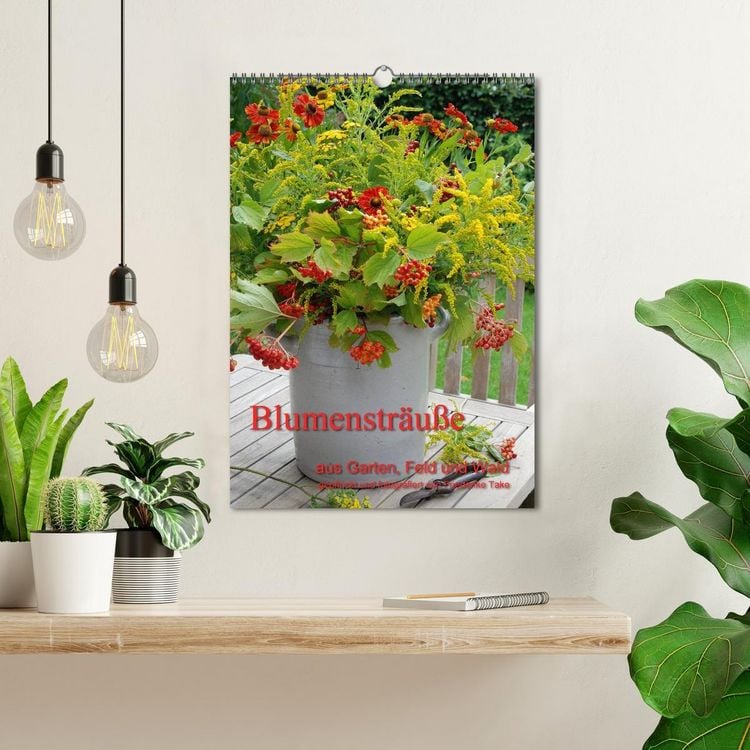 Produktbild: Blumenstr&auml;u&szlig;e aus Garten, Feld und Wald (Wandkalender 2026 DIN A3 hoch), CALVENDO Monatskalender