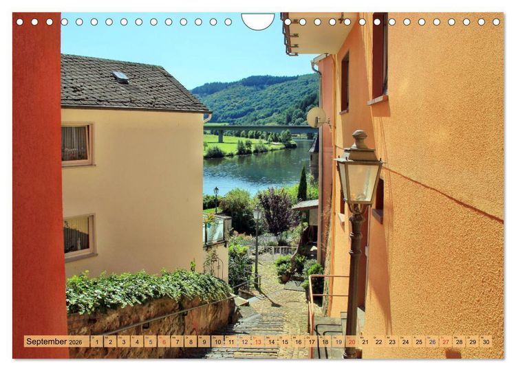 Produktbild: Saarburg - Ein sehenswertes St&auml;dtchen an der Saar (Wandkalender 2026 DIN A4 quer), CALVENDO Monatskalender