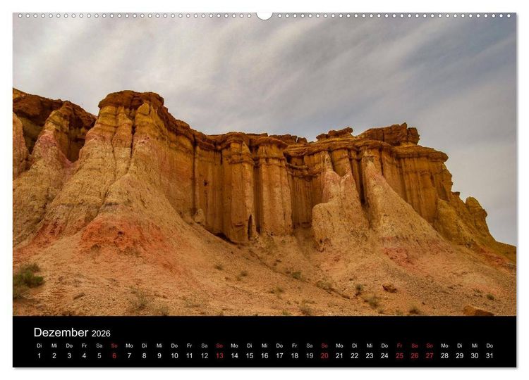 Produktbild: Mongolei - Zwischen Mittelalter und Moderne (hochwertiger Premium Wandkalender 2026 DIN A2 quer), Kunstdruck in Hochglanz