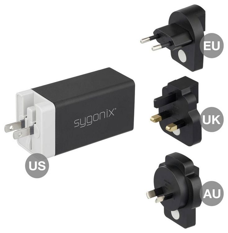 Produktbild: Sygonix SY-6903358 Reiseadapter PD 65W