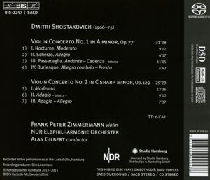 Produktbild: Violinkonzerte 1 und 2