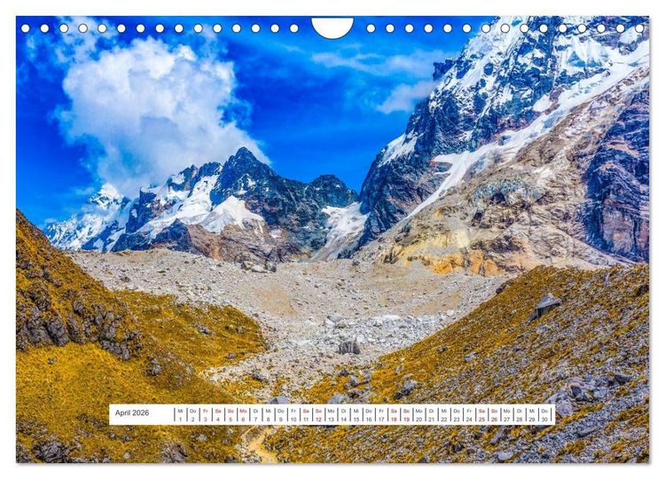 Produktbild: Cuzco und seine Region - Metropole der Inkas (Wandkalender 2026 DIN A4 quer), CALVENDO Monatskalender