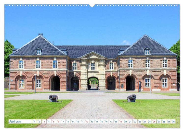Produktbild: Hansestadt Wesel - Impressionen vom Niederrhein (hochwertiger Premium Wandkalender 2026 DIN A2 quer), Kunstdruck in Hochglanz