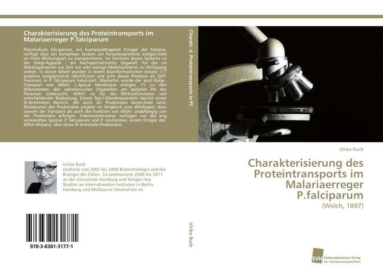 Produktbild: Charakterisierung des Proteintransports im Malariaerreger P.falciparum
