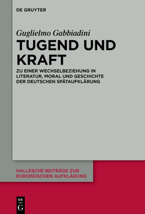 Bild vom Artikel Tugend und Kraft vom Autor Guglielmo Gabbiadini