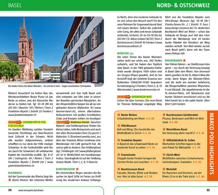 Produktbild: MARCO POLO Reisef&uuml;hrer Schweiz