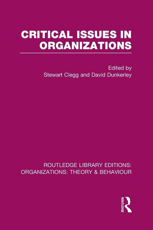 Produktbild: Critical Issues in Organizations (RLE