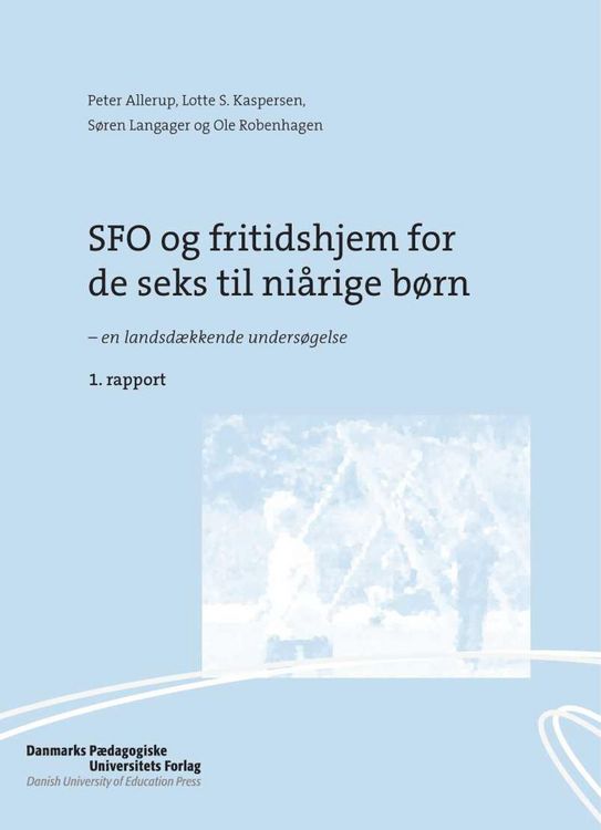 Produktbild: SFO og fritidshjem for de seks til niarige born