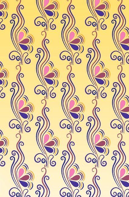 Produktbild: Schreibwandel Notizbuch "Spiralmuster" (gelb)