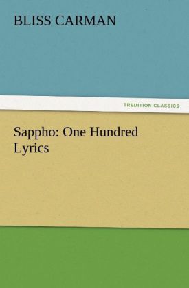 Produktbild: Sappho: One Hundred Lyrics