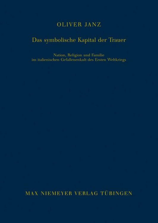 Produktbild: Das symbolische Kapital der Trauer