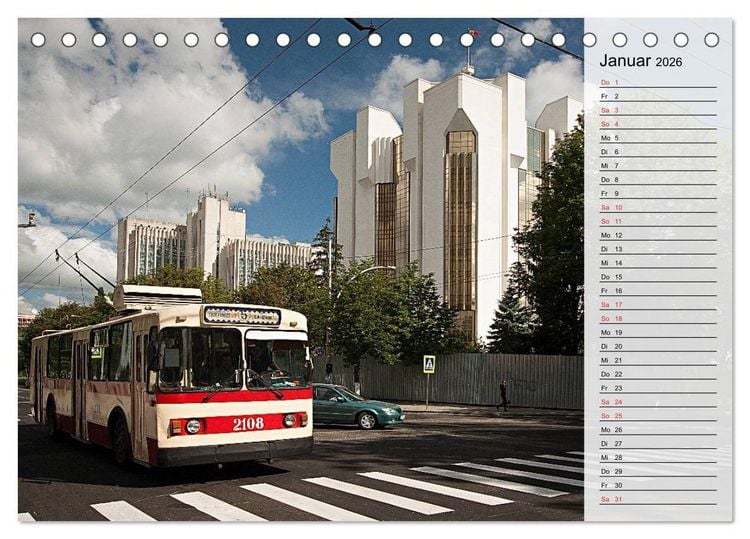 Produktbild: Chisinau (Tischkalender 2026 DIN A5 quer), CALVENDO Monatskalender