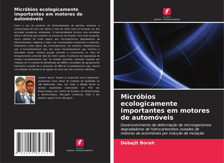 Produktbild: Micr&oacute;bios ecologicamente importantes em motores de autom&oacute;veis