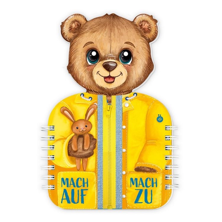 Produktbild: Tr&ouml;tsch Mach auf mach zu Spielbuch mit Verschl&uuml;ssen Bilderbuch Pappenbuch