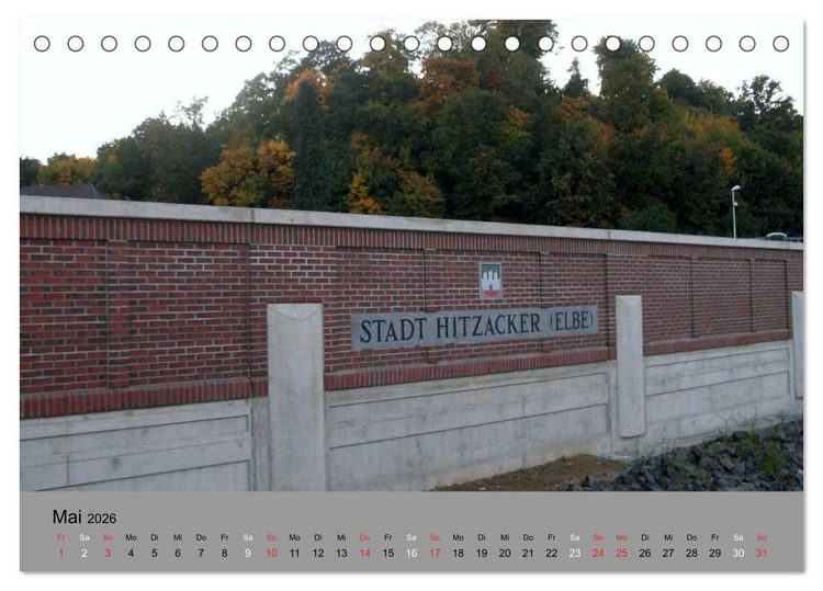 Produktbild: Hitzacker - Impressionen zwischen Elbe und Jeetzel (Tischkalender 2026 DIN A5 quer), CALVENDO Monatskalender