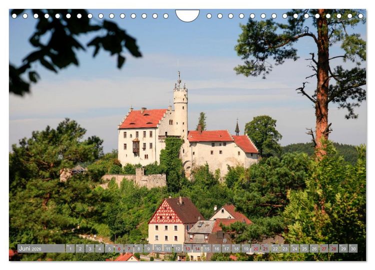 Produktbild: Burgen in Deutschland (Wandkalender 2026 DIN A4 quer), CALVENDO Monatskalender
