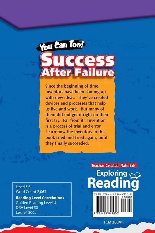 Produktbild: You Can Too! Success After Failure