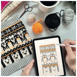 Produktbild: Doodle-Motive stricken. Die Mustersammlung