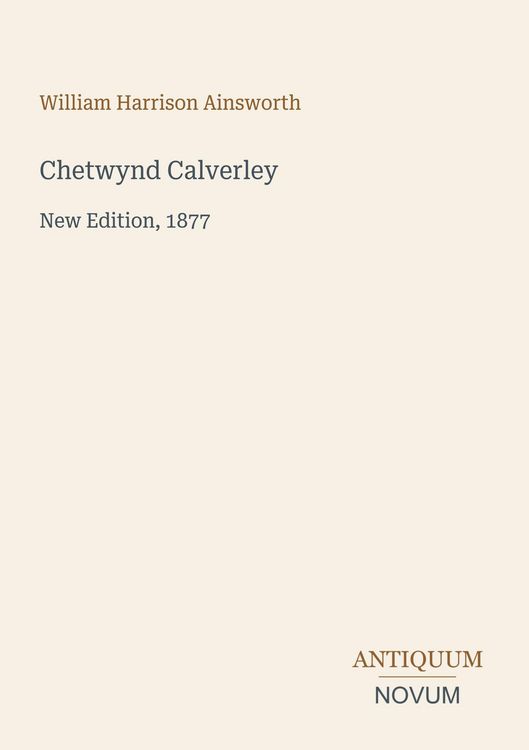Produktbild: Chetwynd Calverley