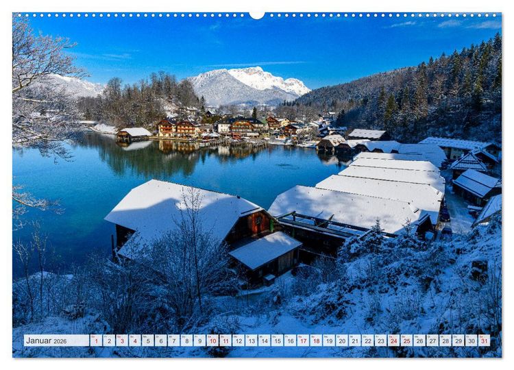 Produktbild: Mein Berchtesgadener Land - Wundersch&ouml;n zu jeder Jahreszeit (Wandkalender 2026 DIN A2 quer), CALVENDO Monatskalender
