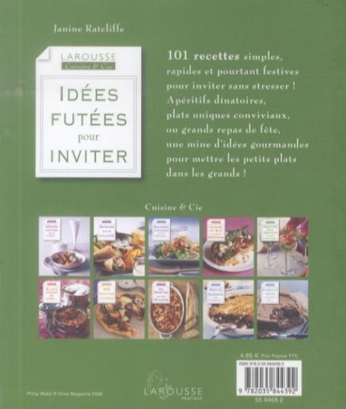 Produktbild: Id&eacute;es fut&eacute;es pour inviter