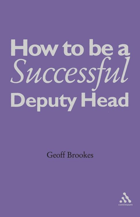 Produktbild: How to Be a Successful Deputy Head