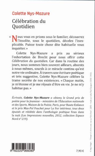 Produktbild: C&eacute;l&eacute;bration du quotidien