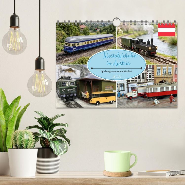 Produktbild: Nostalgiebahn in Austria (Wandkalender 2027 DIN A4 quer), CALVENDO Monatskalender