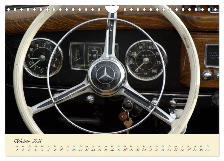 Produktbild: Klassiker mit Stern (Wandkalender 2026 DIN A4 quer), CALVENDO Monatskalender