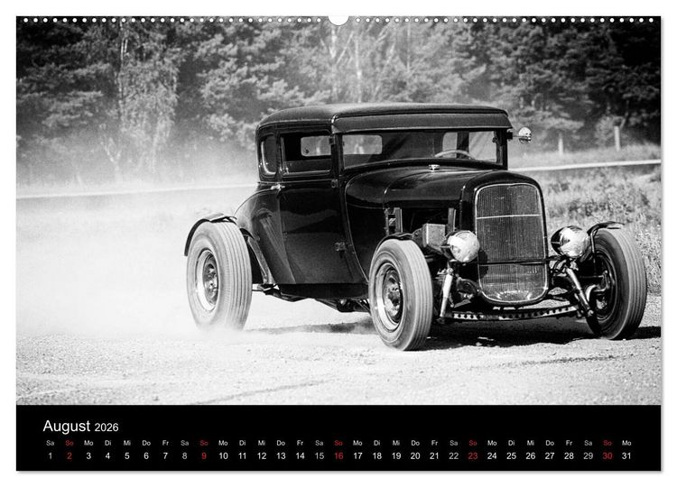 Produktbild: Hot Rods (Wandkalender 2026 DIN A2 quer), CALVENDO Monatskalender