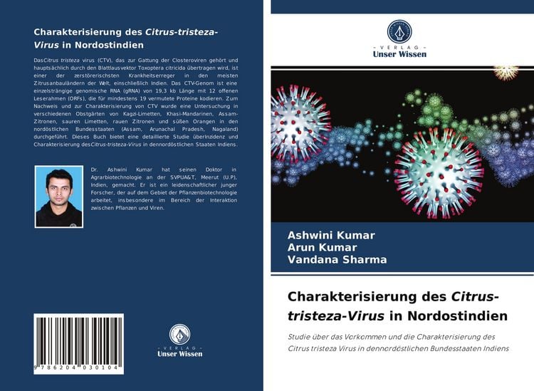 Produktbild: Charakterisierung des Citrus-tristeza-Virus in Nordostindien