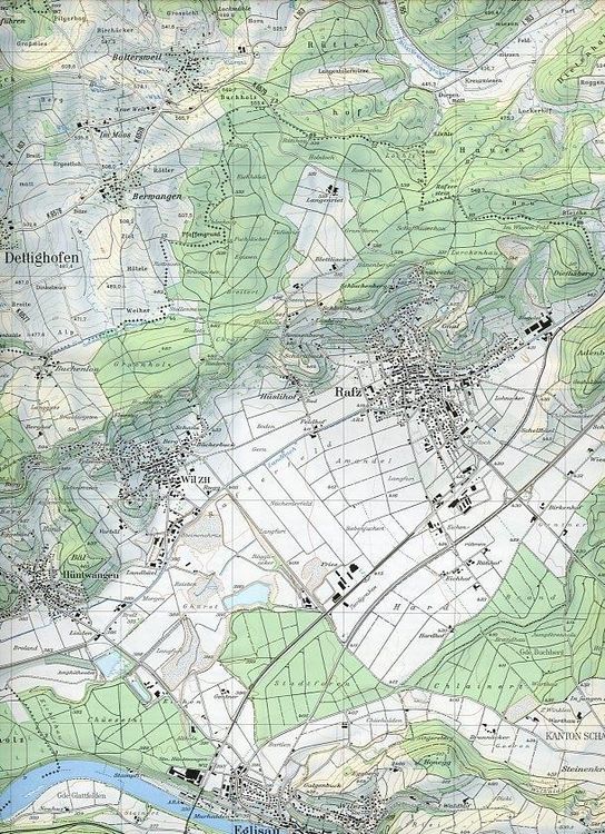 Produktbild: Swisstopo 1 : 25 000 Eglisau