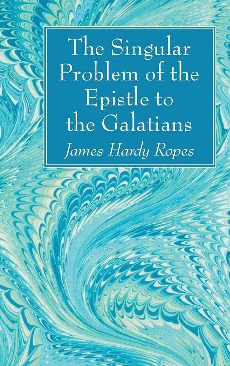 Produktbild: The Singular Problem of the Epistle to the Galatians