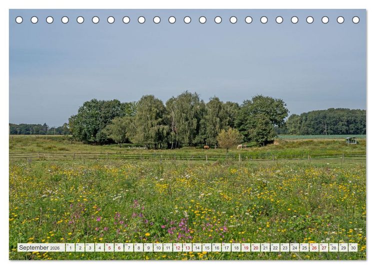 Produktbild: Romantisches Wegberg (Tischkalender 2026 DIN A5 quer), CALVENDO Monatskalender