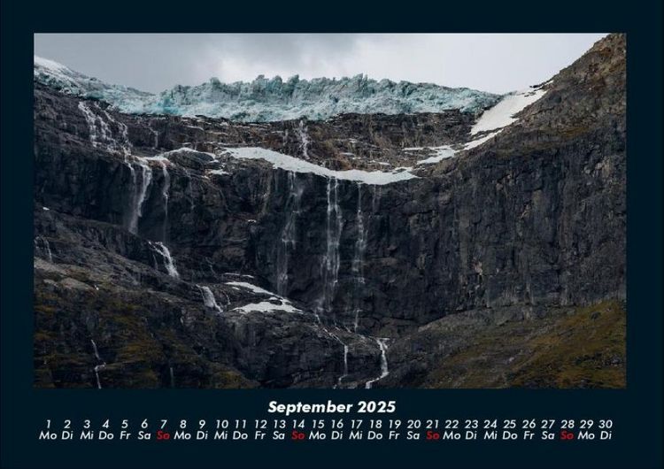 Produktbild: Wasserf&auml;lle 2025 Fotokalender DIN A4