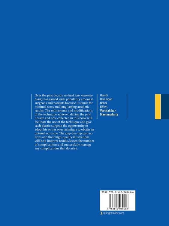Produktbild: Vertical Scar Mammaplasty