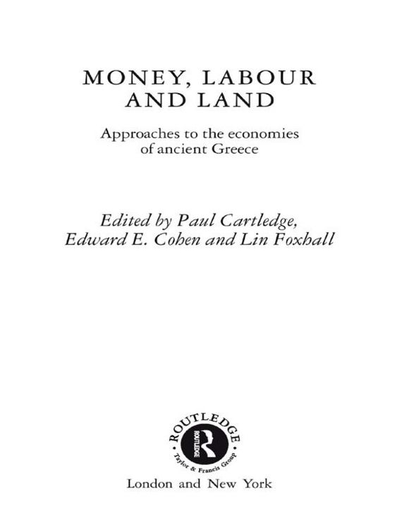 Produktbild: Money, Labour and Land