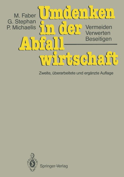 Produktbild: Umdenken in der Abfallwirtschaft