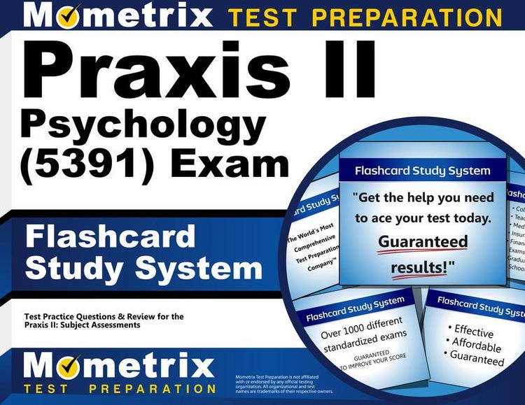 Produktbild: PRAXIS II Psychology (5391) Exam Flashcard Study System