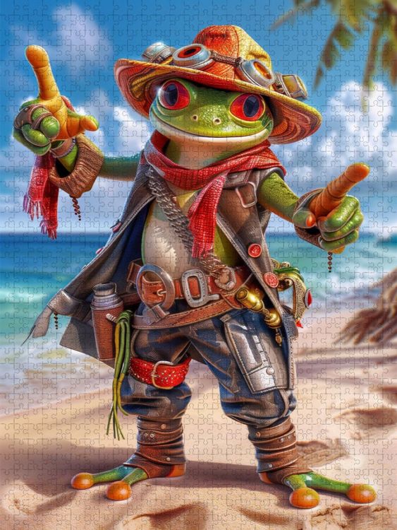 Produktbild: CALVENDO Puzzle Nicht schleimig. Nur stilvoll gl&auml;nzend | 1000 Teile Lege-Gr&ouml;&szlig;e 64x48cm Foto-Puzzle f&uuml;r gl&uuml;ckliche Stunden