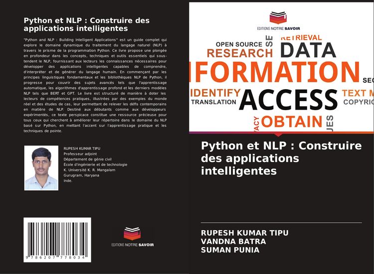 Produktbild: Python et NLP : Construire des applications intelligentes