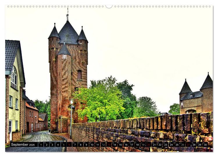 Produktbild: Historisches Xanten (hochwertiger Premium Wandkalender 2026 DIN A2 quer), Kunstdruck in Hochglanz
