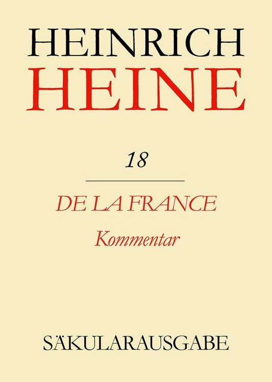 Produktbild: De la France. Kommentar